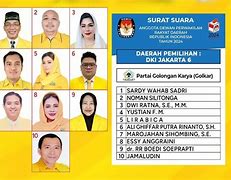 Caleg Dapil 6 Jakarta Timur