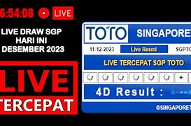 Live Draw Sgp Hari Ini Tercepat 2024 Live Streaming